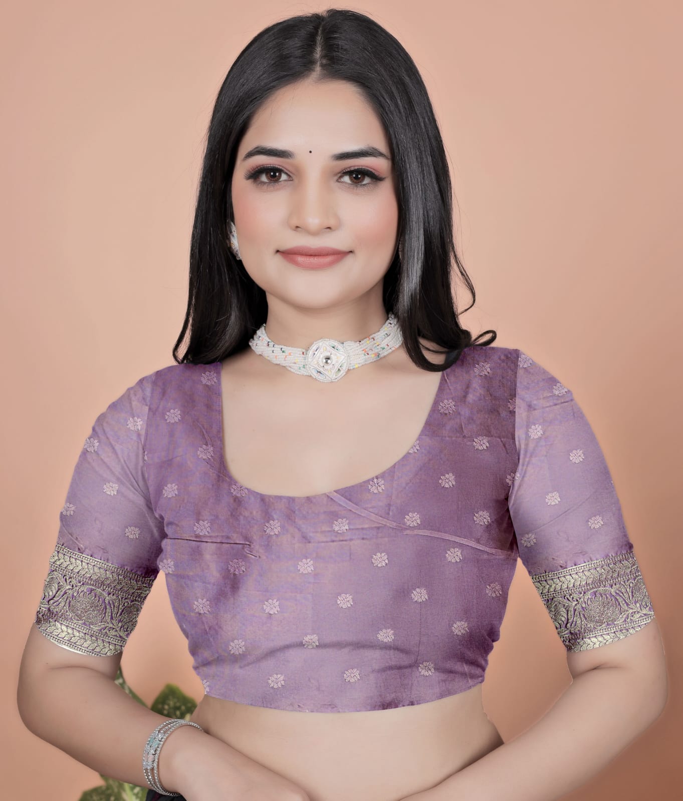 "Turquoise Charm with Pink Grace