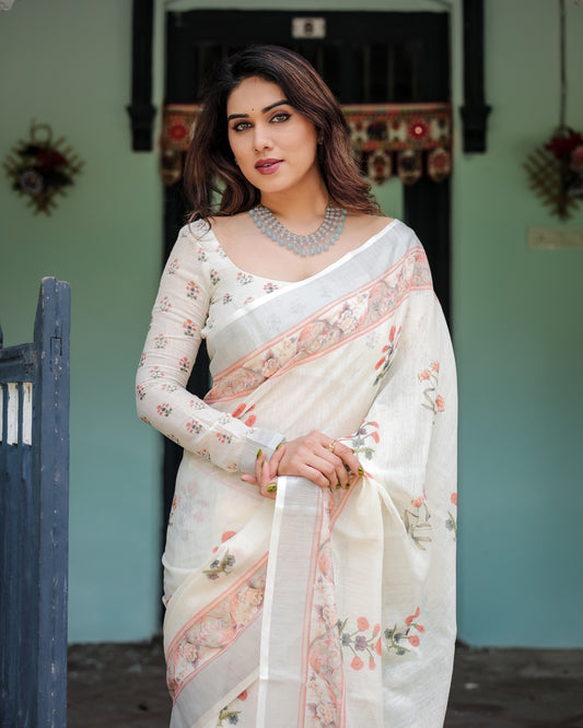 Linen Cotton Saree – Reseller Special!