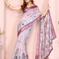 Elegant Linen Cotton Saree