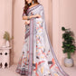 Elegant Linen Cotton Saree