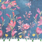 Elegant Linen Cotton Saree with Floral Print