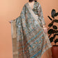 Elegant Multicolor Soft Silk Saree with Ethnic Digital Print