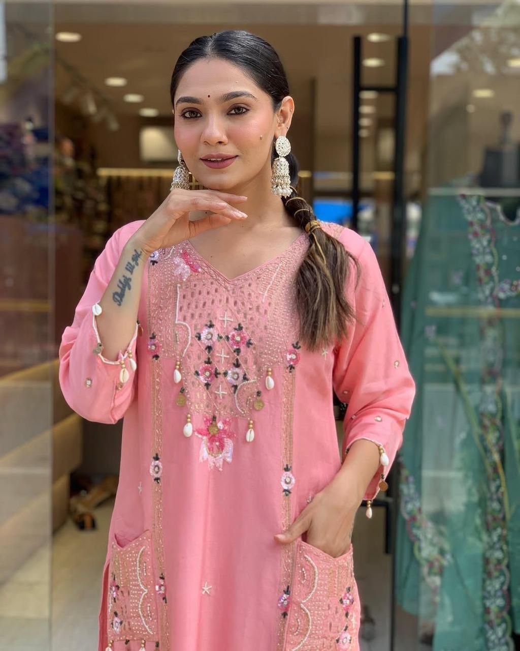 Celebrate the festive spirit in style!  Beautiful  2 Colors