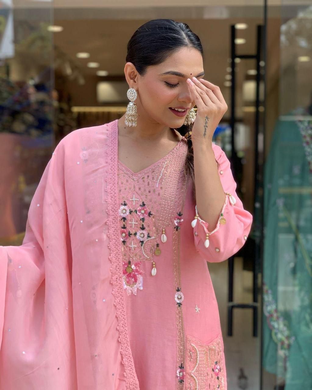 Celebrate the festive spirit in style!  Beautiful  2 Colors