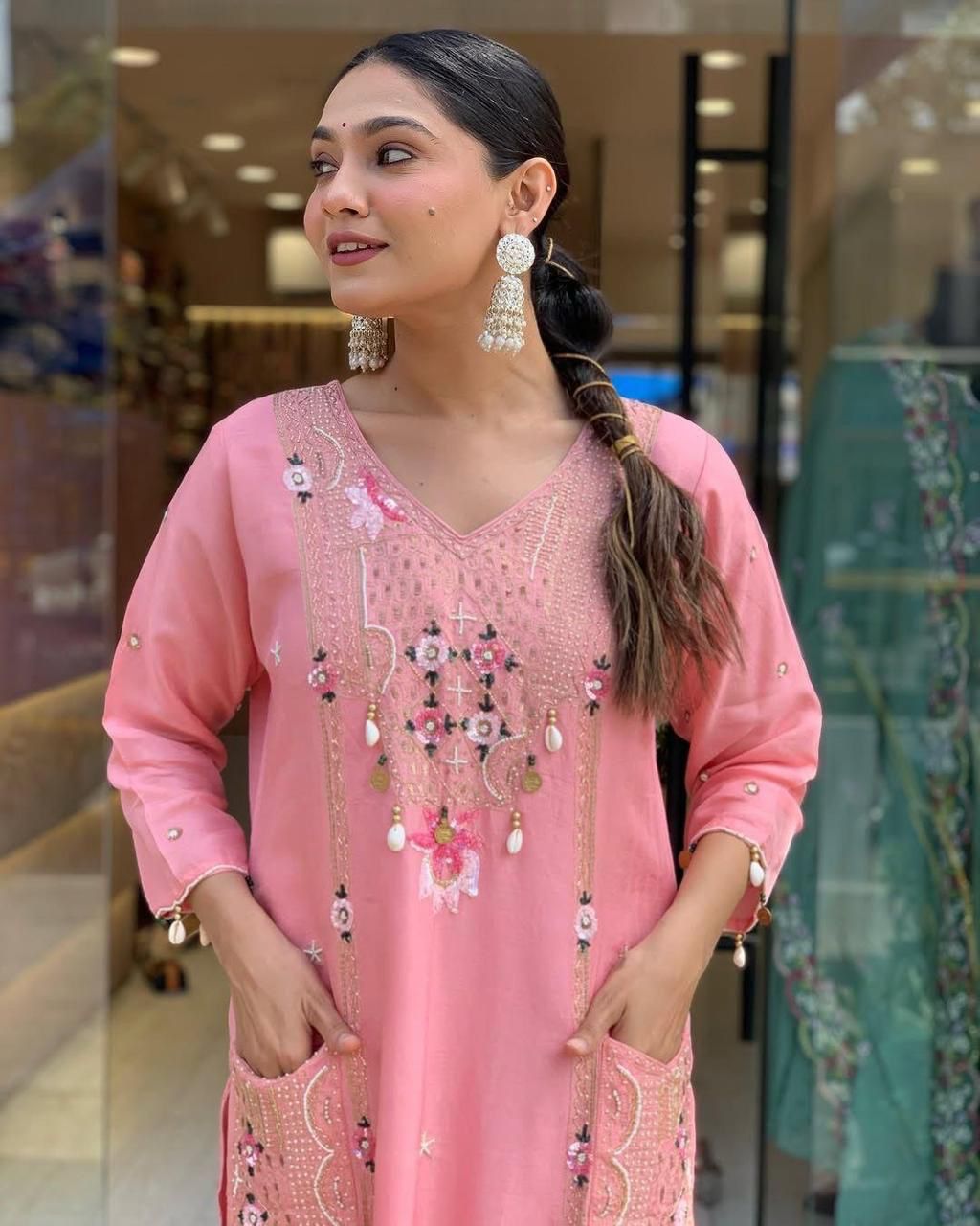 Celebrate the festive spirit in style!  Beautiful  2 Colors