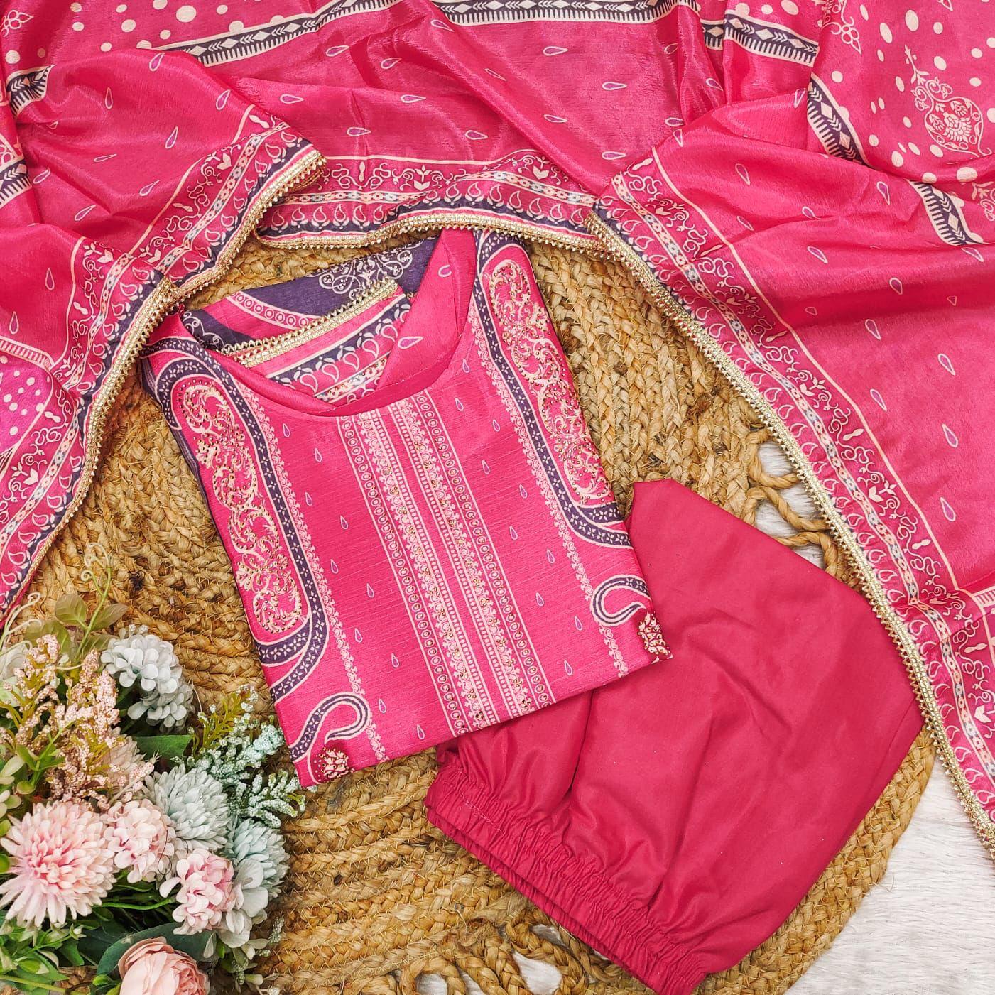 🪷 Pink Fusion Set – Tradition Meets Trend