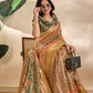 Patola-Inspired Soft Silk Blend Saree