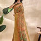 Patola-Inspired Soft Silk Blend Saree