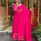 Vibrant Pink Festive Gown