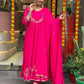 Vibrant Pink Festive Gown
