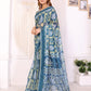 Stylish Chanderi Saree with Leaf & Abstract Digital Print