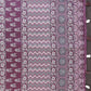 Wine Purple Traditional Printed Chanderi Saree