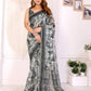 Elegant White Chanderi Saree