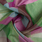 Green & Pink Abstract Printed Saree