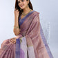 Lavender Floral Printed Saree