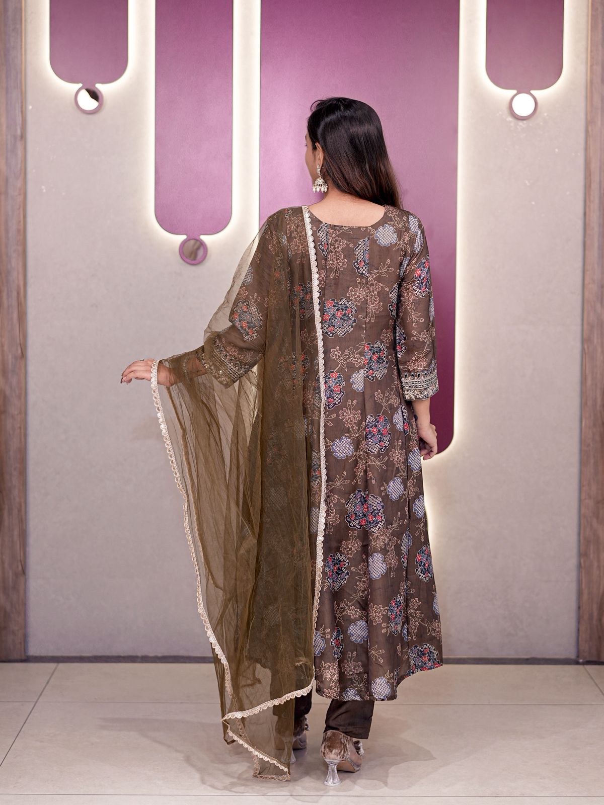 💫 PREMIUM anarkali SALWAR SUIT digital print sets with dupatta👗