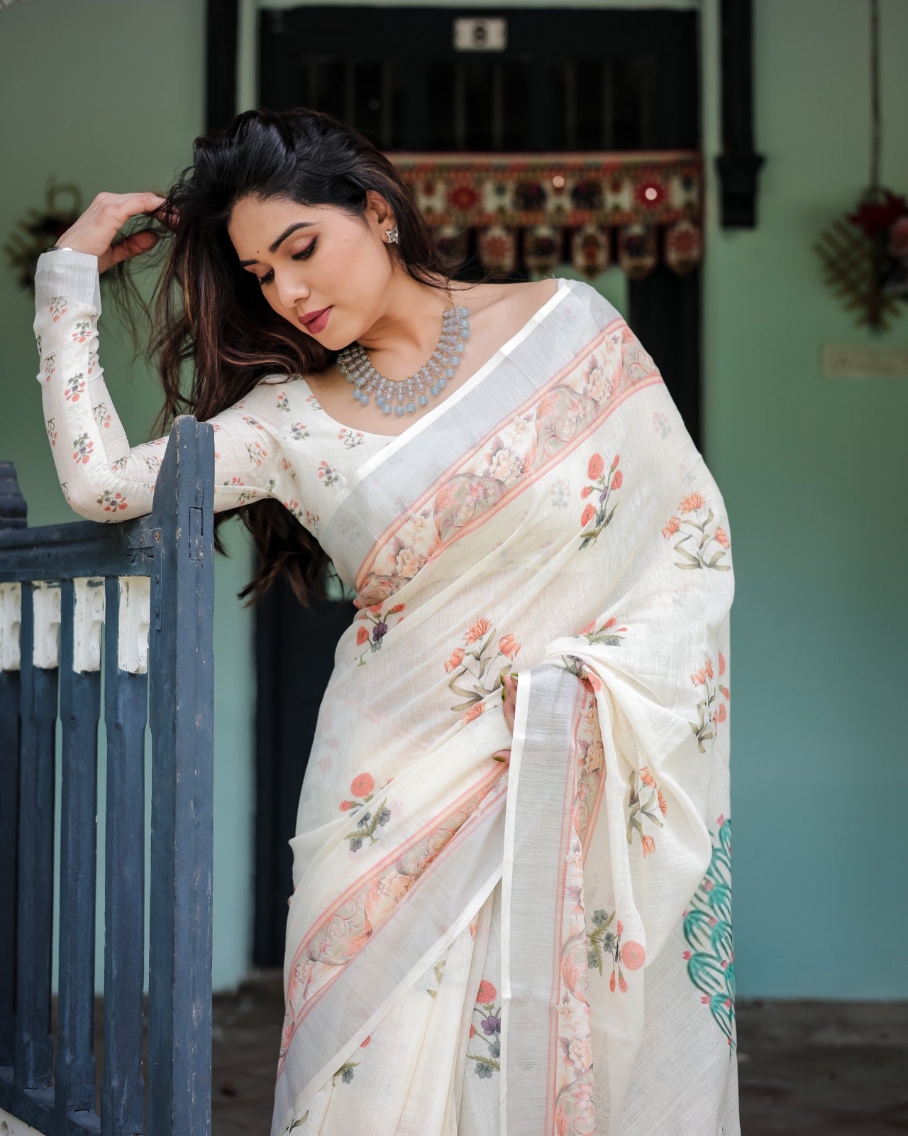 Linen Cotton Saree – Reseller Special!