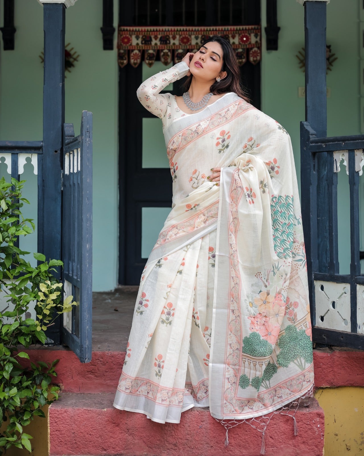 Linen Cotton Saree – Reseller Special!