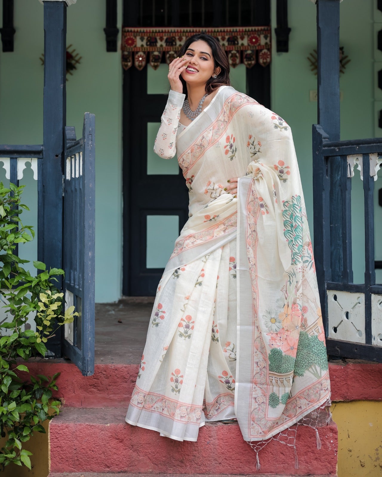 Linen Cotton Saree – Reseller Special!