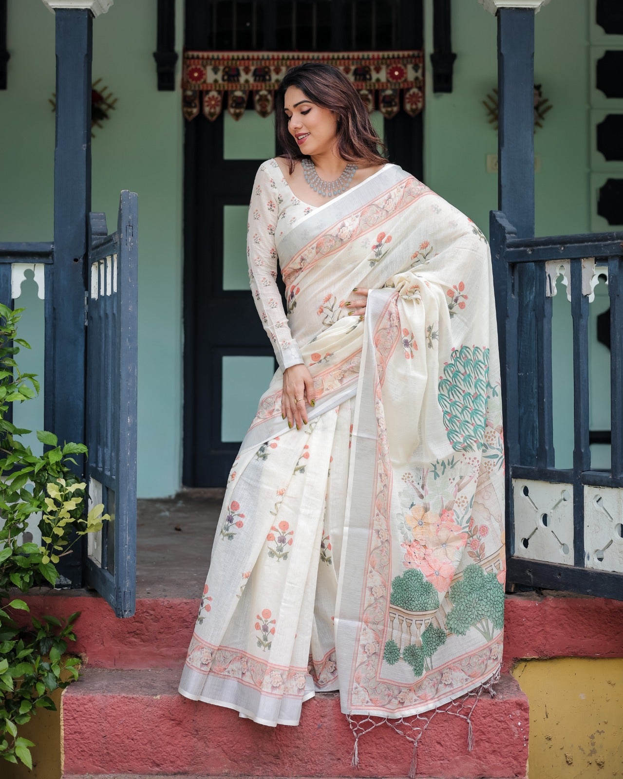 Linen Cotton Saree – Reseller Special!
