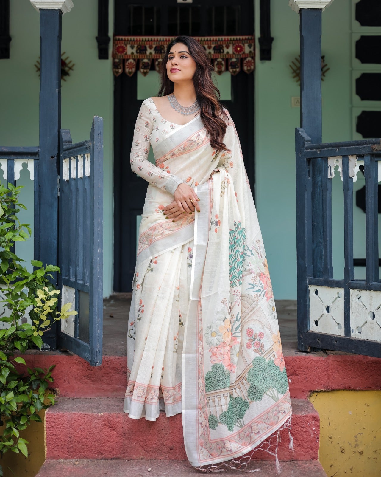 Linen Cotton Saree – Reseller Special!